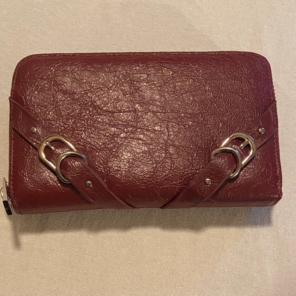 Elegant Burgundy Wallet